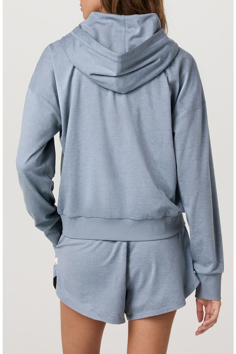 Halo Modern Relaxed Hoodie, Alternate, color, SEA GLASS HEATHER