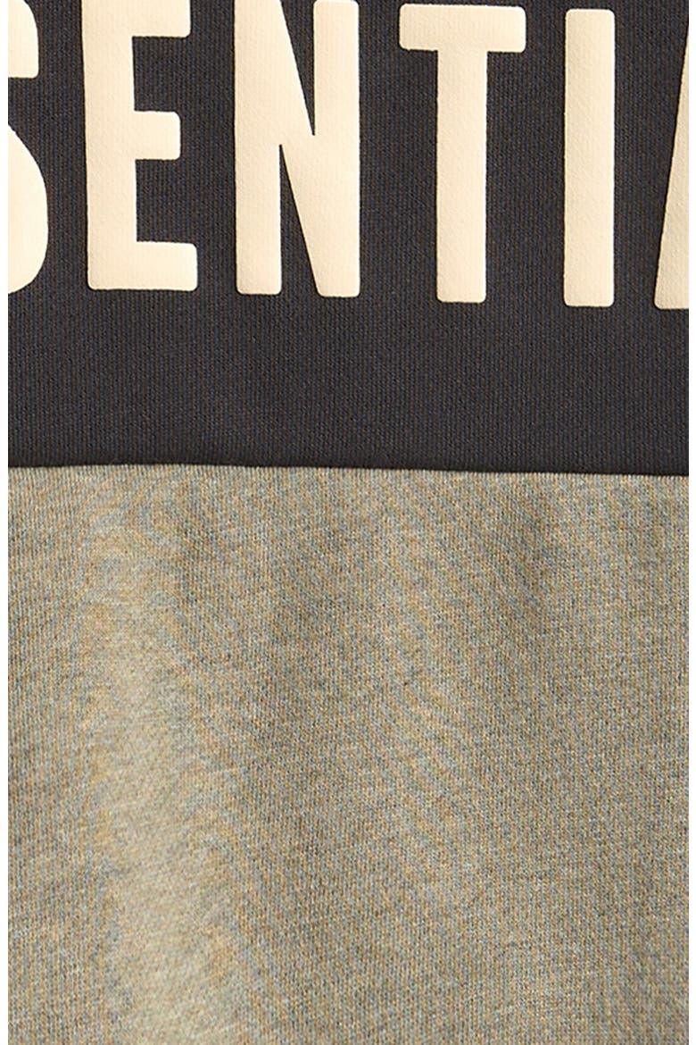 Kids' Panelled Logo Graphic Cotton Crop Polo, Alternate, color, SEAL HEATHER/ IRON GREY