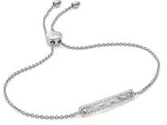 Monica Vinader Havana Bar Diamond Pavé Friendship Chain Bracelet