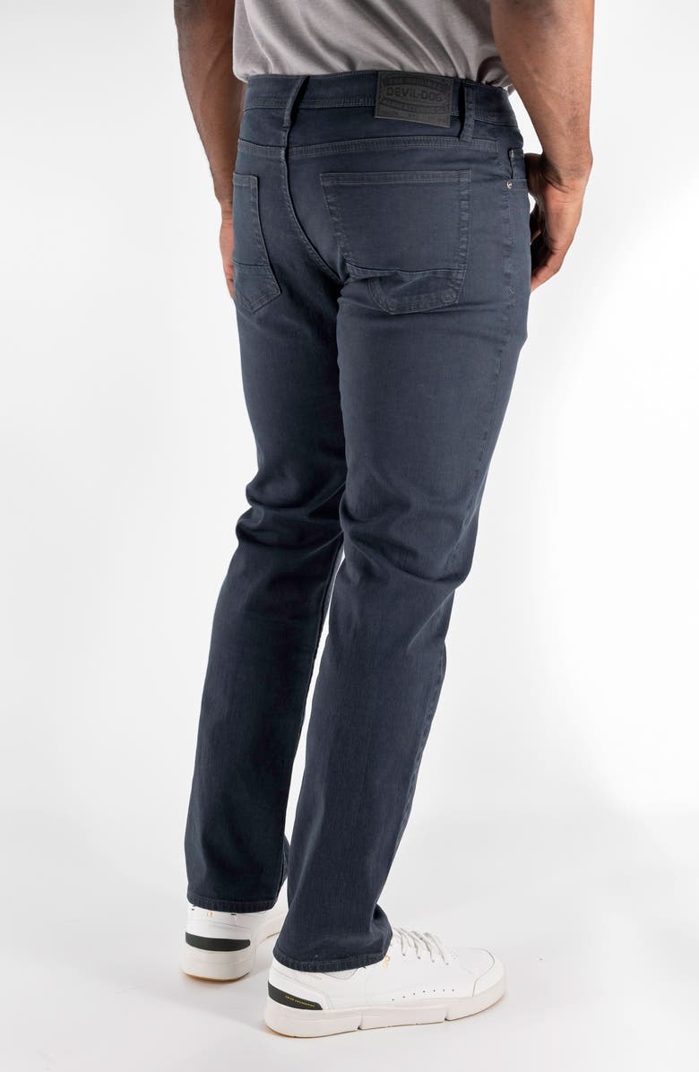 Devil-Dog Dungarees Slim Straight Leg Stretch Jeans, Alternate, color, 