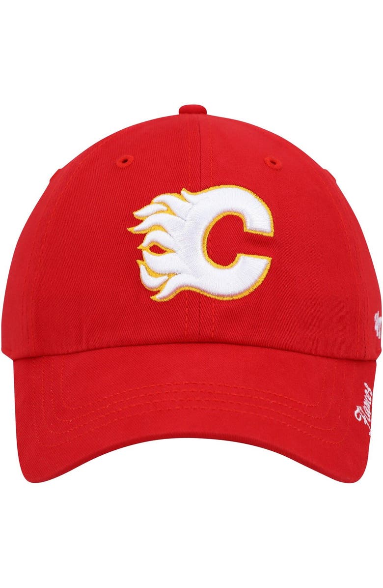 '47 Women's '47 Red Calgary Flames Team Miata Clean Up Adjustable Hat, Alternate, color, Red