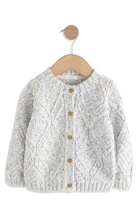 Kids' Diamond Chunky Knit Cardigan (Little Kid)