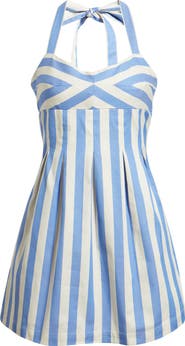 Saylor Kate Halter Minidress