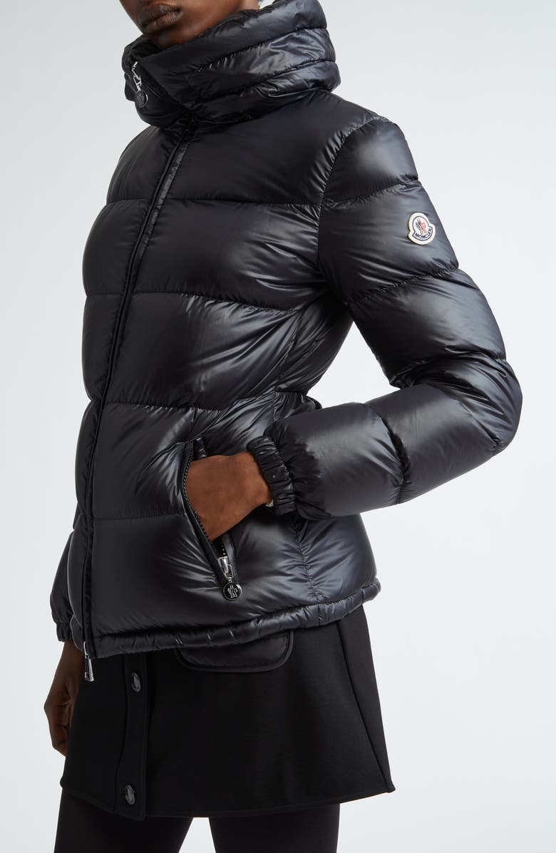 Moncler Douro Down Puffer Jacket, Alternate, color, Black