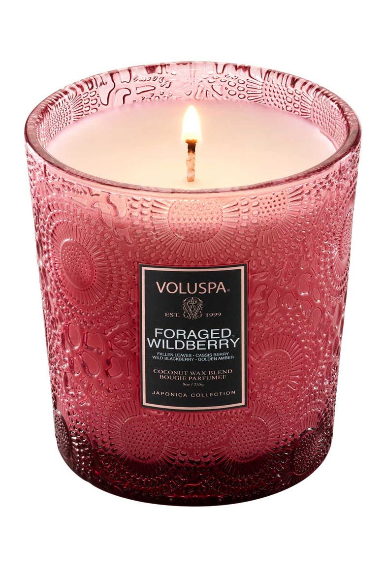 Foraged Wildberry Boxed Classic Candle, Alternate, color, FORAGED WILDBERRY