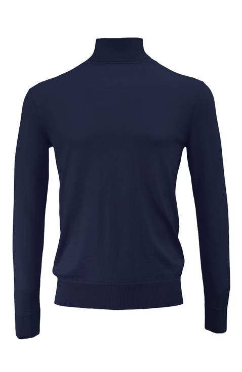 Ronan Merino Wool Turtleneck Sweater