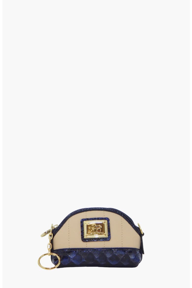 Grace Coin Purse 251, Main, color, Navy / Beige
