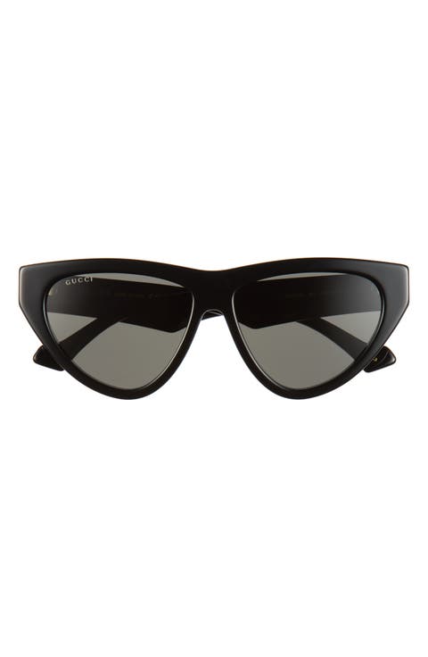 58mm Cat Eye Sunglasses