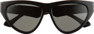 Gucci 58mm Cat Eye Sunglasses