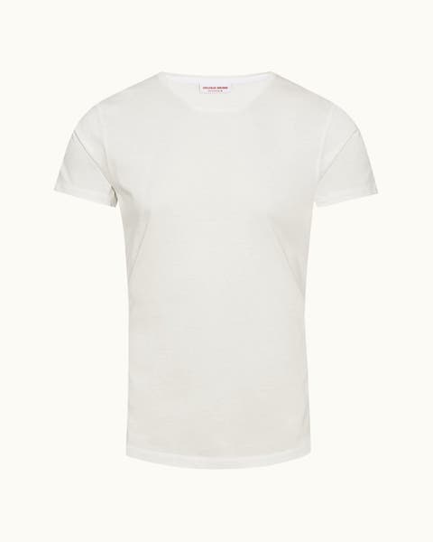 Ob T Mercerised Tailored Fit Crew Neck Cotton T-Shirt