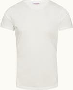 Orlebar Brown Ob T Mercerised Tailored Fit Crew Neck Cotton T-Shirt