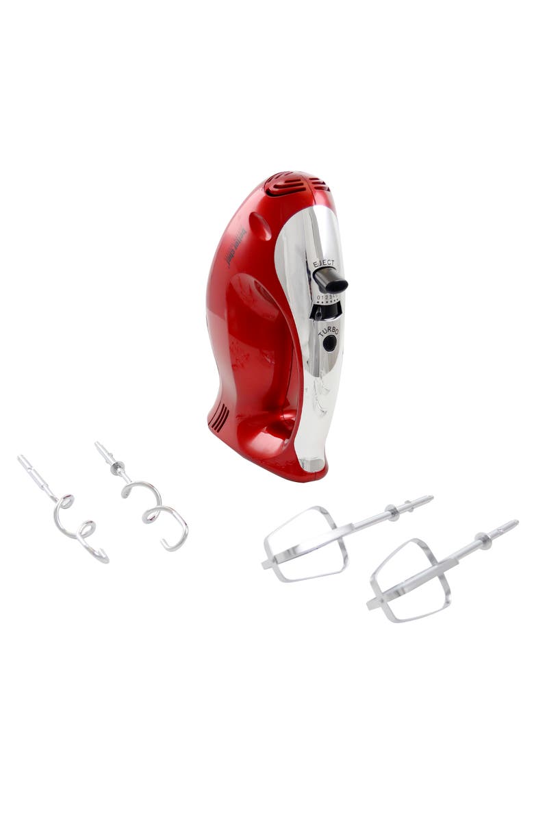 Better Chef Hand Mixer-Red, Alternate, color, Red