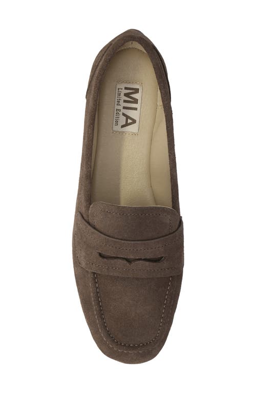 Mia Bahar Penny Loafer In Brown
