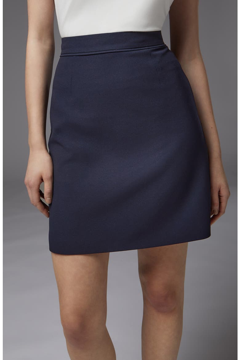 Wiley Pencil Skirt, Alternate, color, NAVY