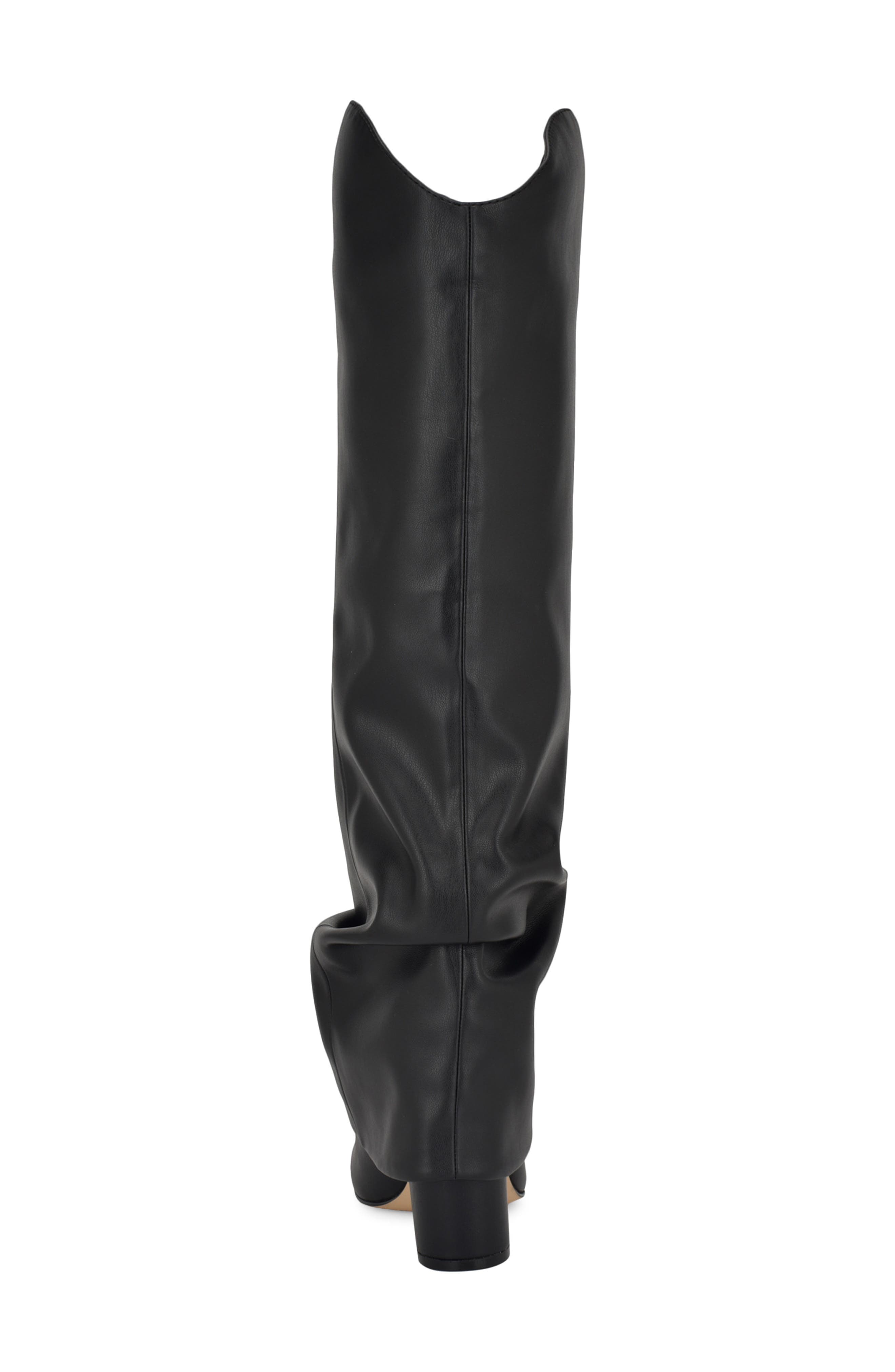 Nine West Lindey Foldover Shaft Pointed Toe Knee High Boot, Alternate, color, 
