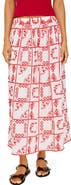 Rails Dax Floral Embroidered Cotton Maxi Skirt