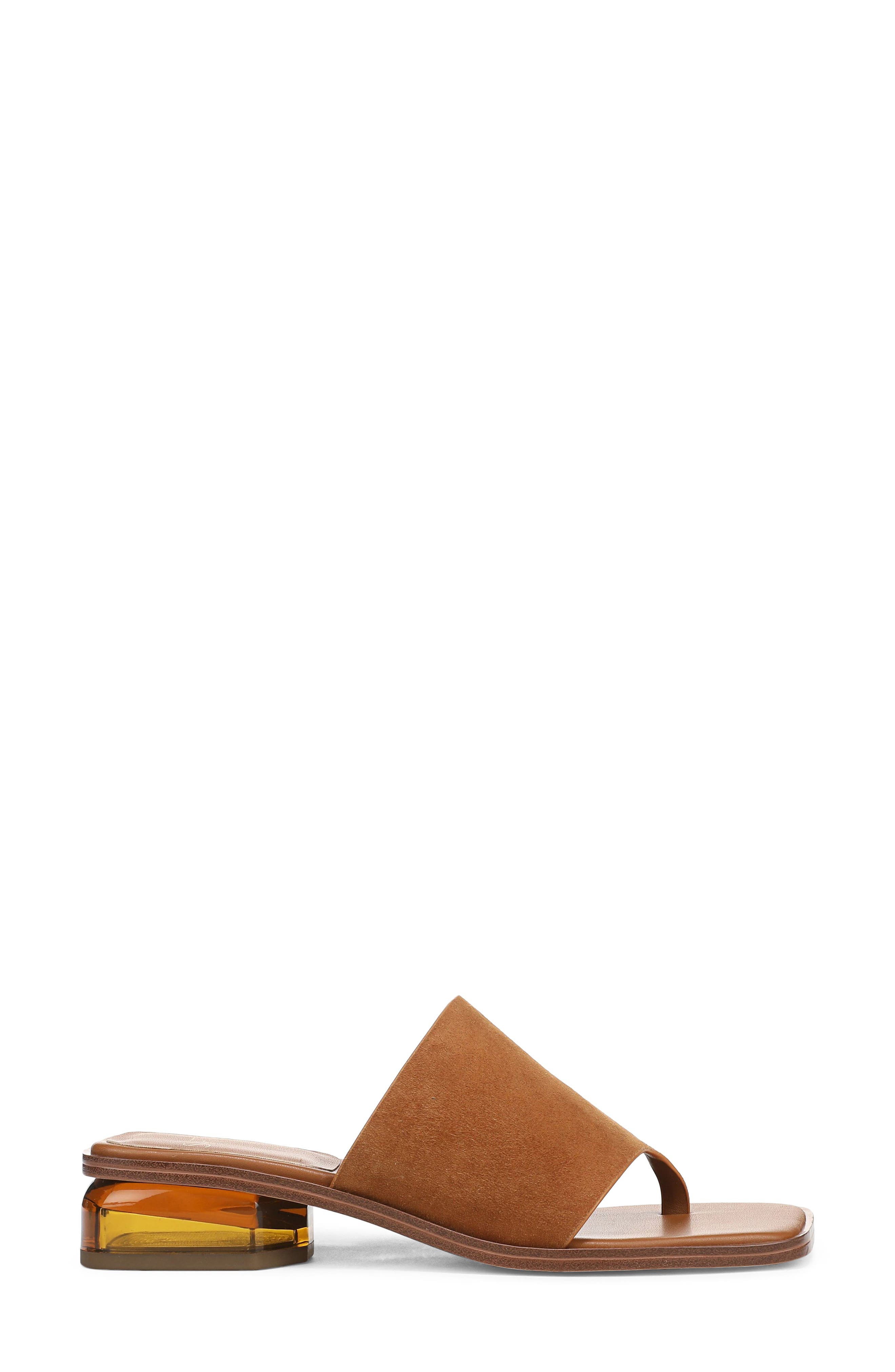Jimena Block Heel Sandal, Alternate, color, SADDLE