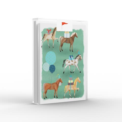 Birthday Horse Party Greeting Card Pack Set (8 ct.)