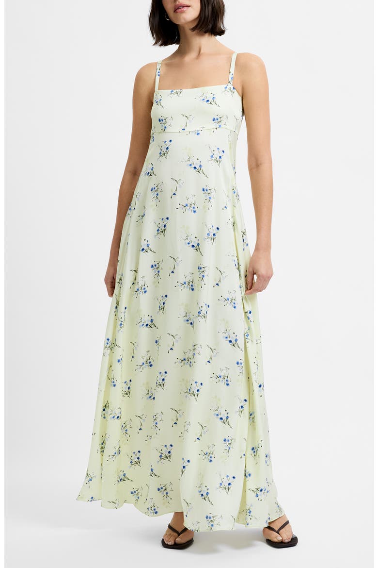 Ennis Harper Floral Print Sleeveless Maxi Dress, Main, color, CUCUMBER CRUSH