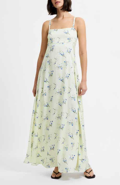 Ennis Harper Floral Print Sleeveless Maxi Dress