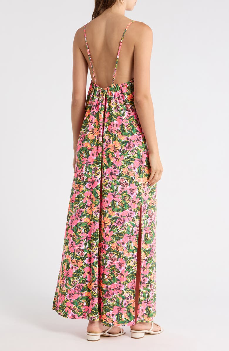 Maaji Debbie Cover-Up Dress, Alternate, color, Pink