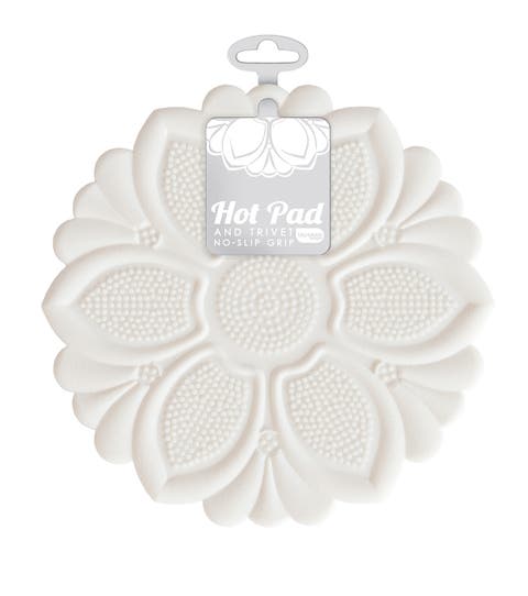 Silicone Nonslip Grip Silicone Hot Pad & Trivet, Set of 1
