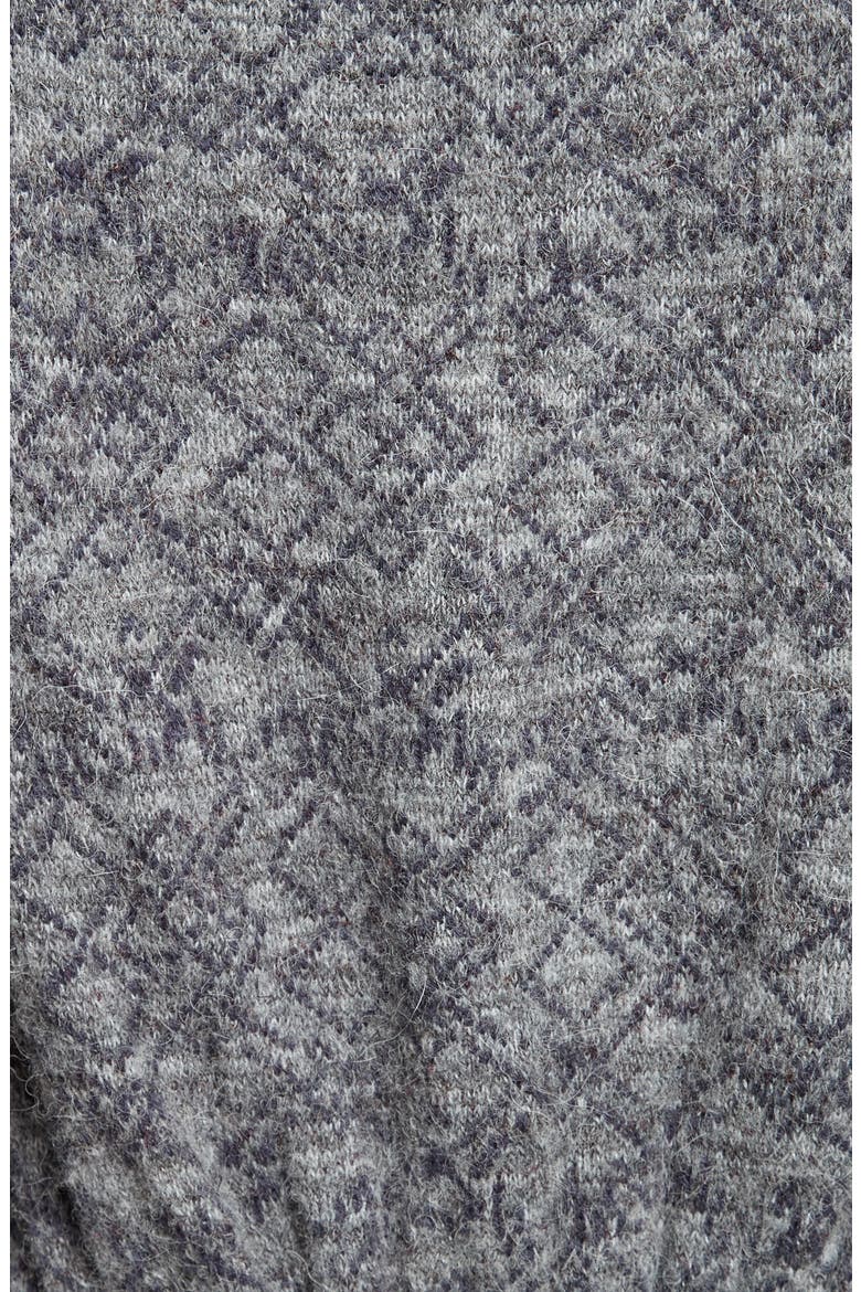 Lace-Up Sweater, Alternate, color, PLUM