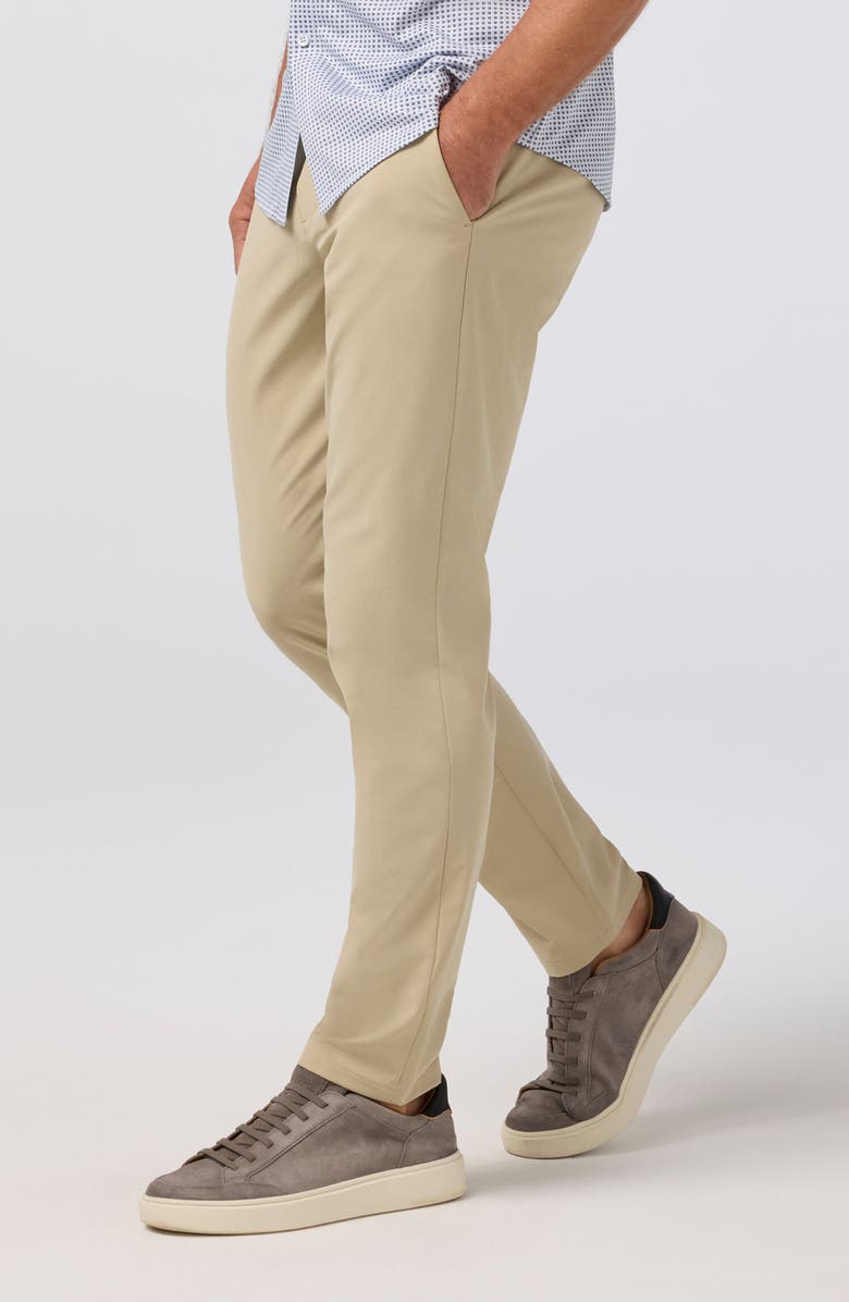 Mizzen+Main Helmsman Slim Fit Performance Chinos, Alternate, color, Light Khaki