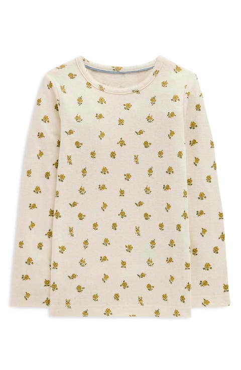 Kids' Long Sleeve Pointelle T-Shirt