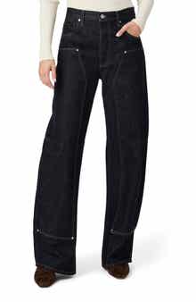 PAIGE Arellia Workwear Barrel Leg Jeans