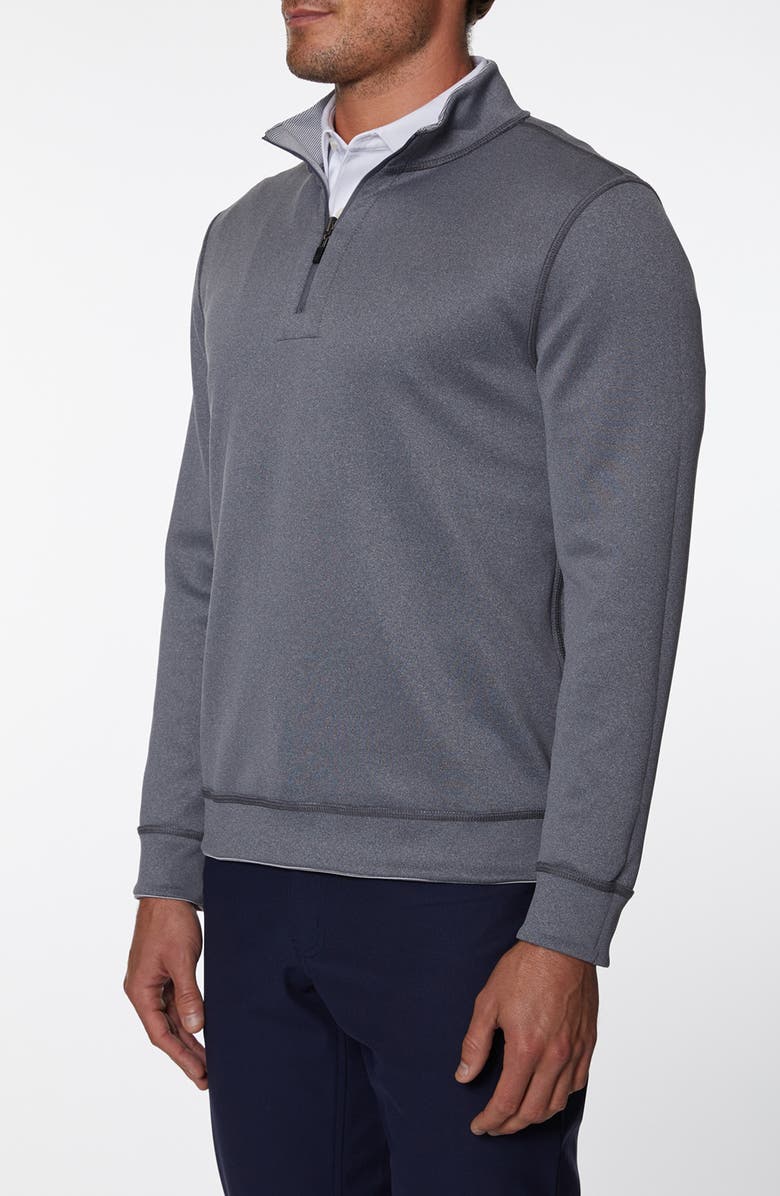 Hickey Freeman Reversible Half-Zip Pullover, Alternate, color, 