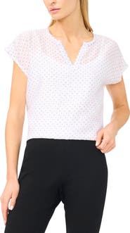 Halogen® Polka Dot Popover Shell