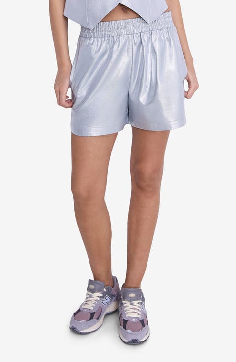 Effi Dolphin Hem Pull-On Shorts