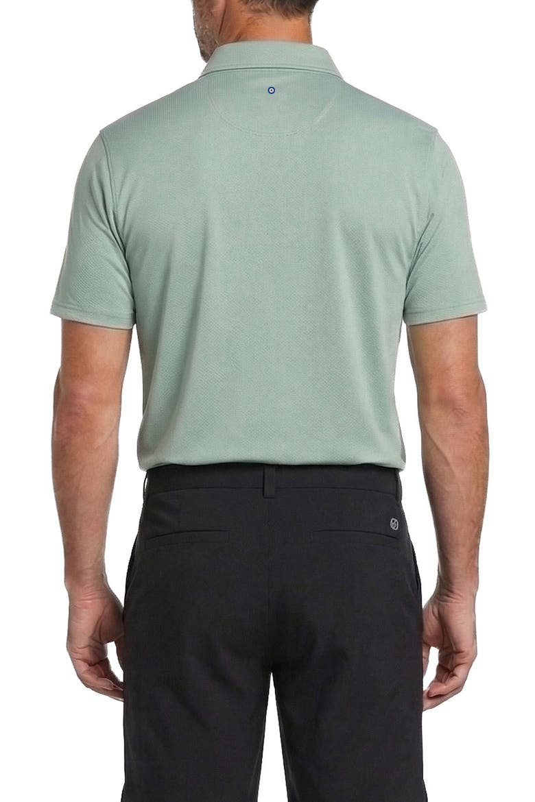 Dobby Jacquard Performance Polo, Alternate, color, ALOE
