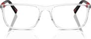 Prada Linea Rossa 57mm Rectangular Optical Glasses