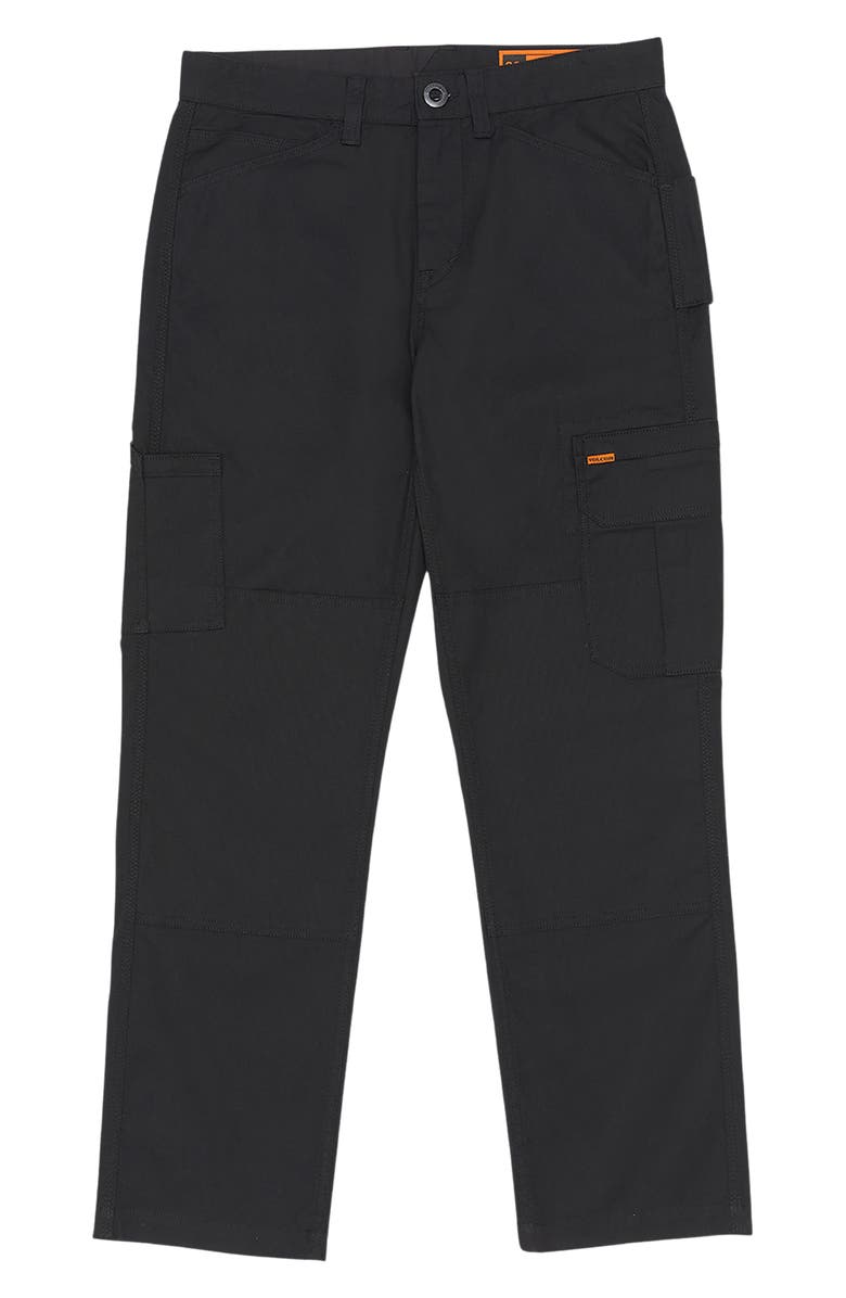 Volcom Gage Stretch Canvas Work Pants, Main, color, 