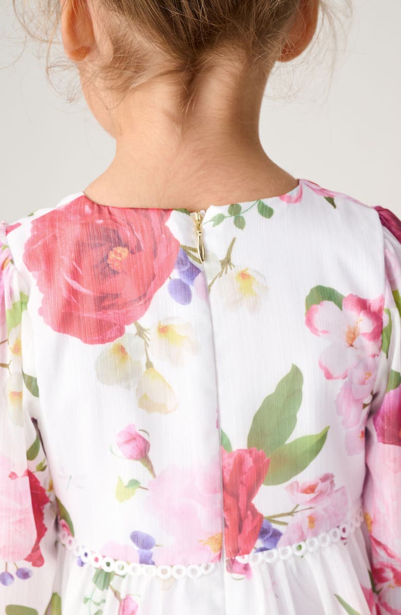 Baker by Ted Baker Floral Chiffon Dress, Alternate, color, 