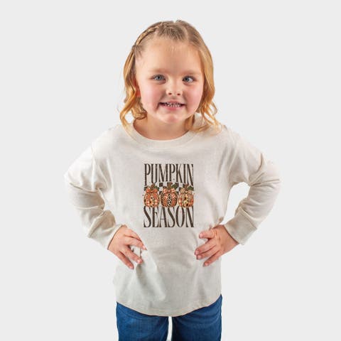 Pumpkin Season Long Sleeve Tee Toddler