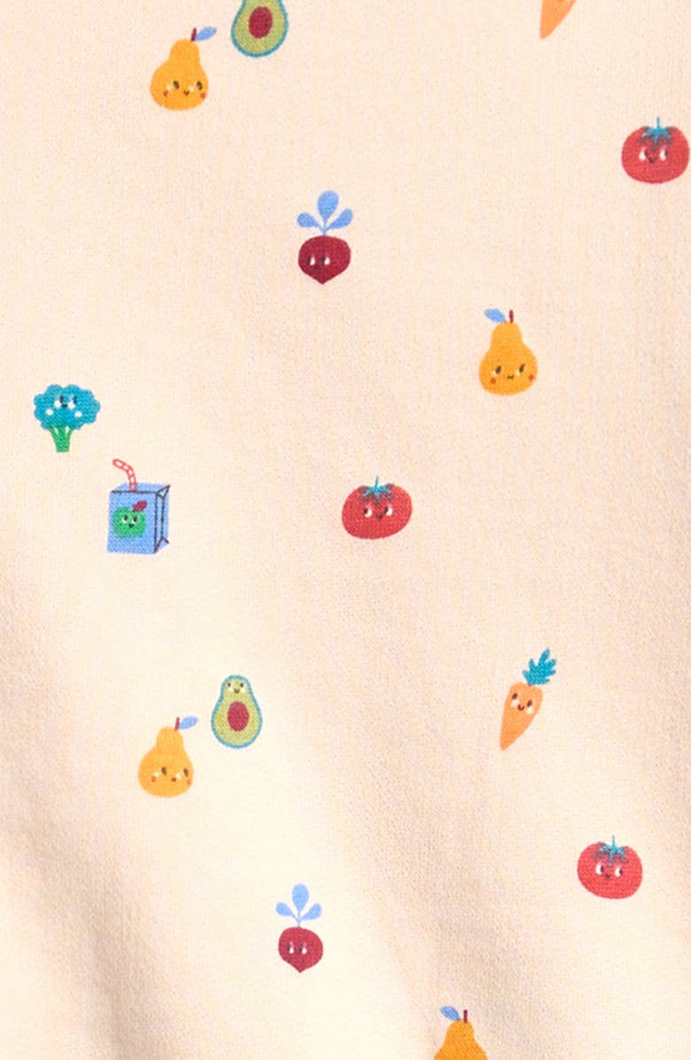 NEXT Kids' Veggie Print Sweater & Jogger Set, Alternate, color, Neutral