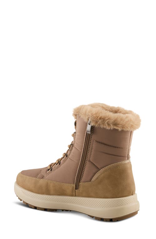 Flexus By Spring Step Laroui Waterproof Winter Boot In Brown