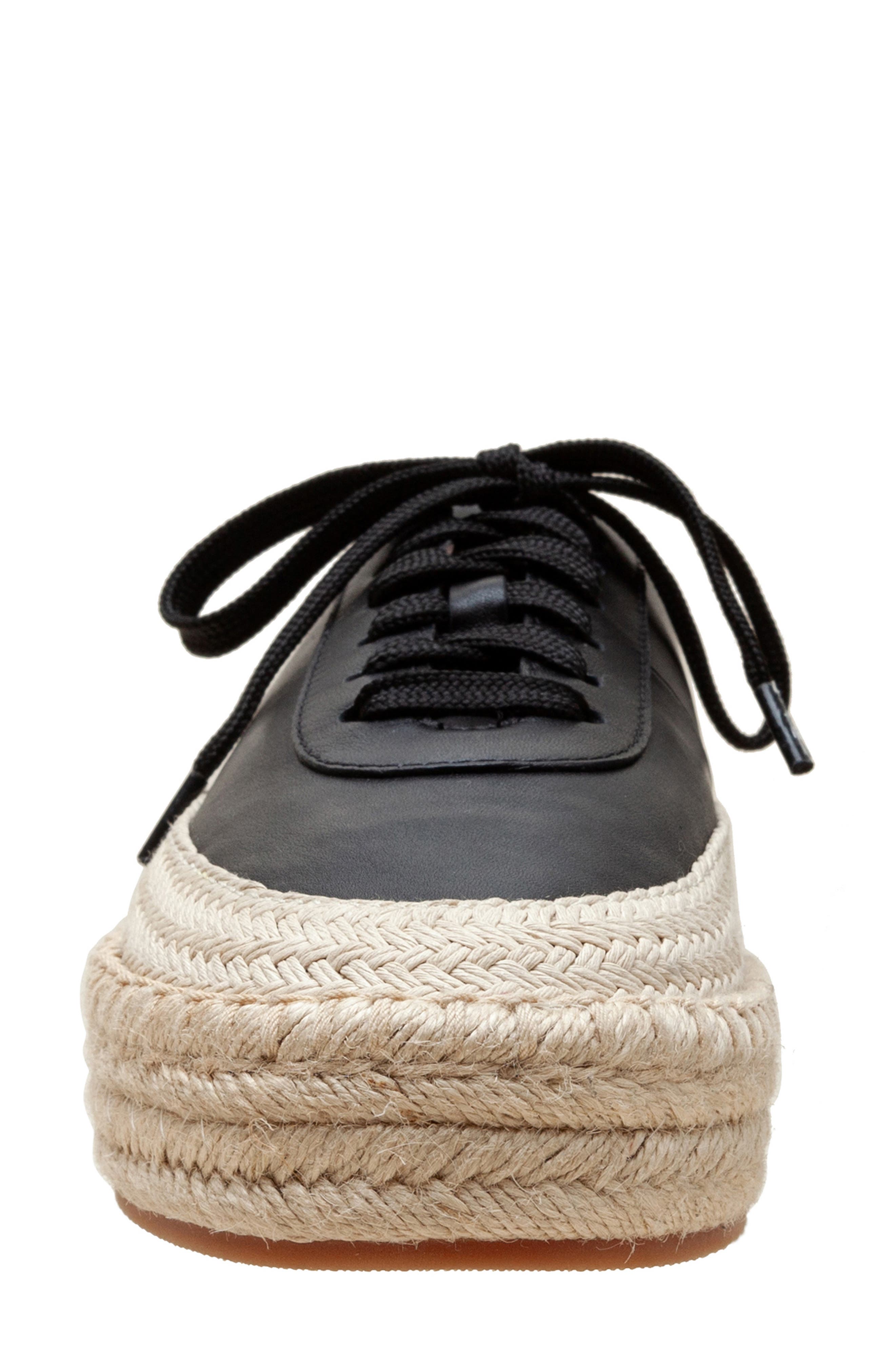 Linea Paolo Selma Platform Sneaker, Alternate, color, Black