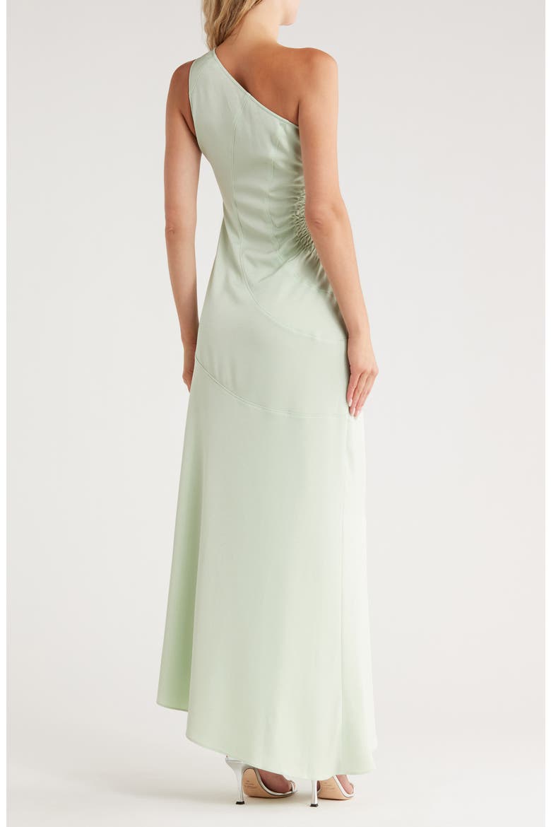 Paige One Shoulder Dress, Alternate, color, MINT