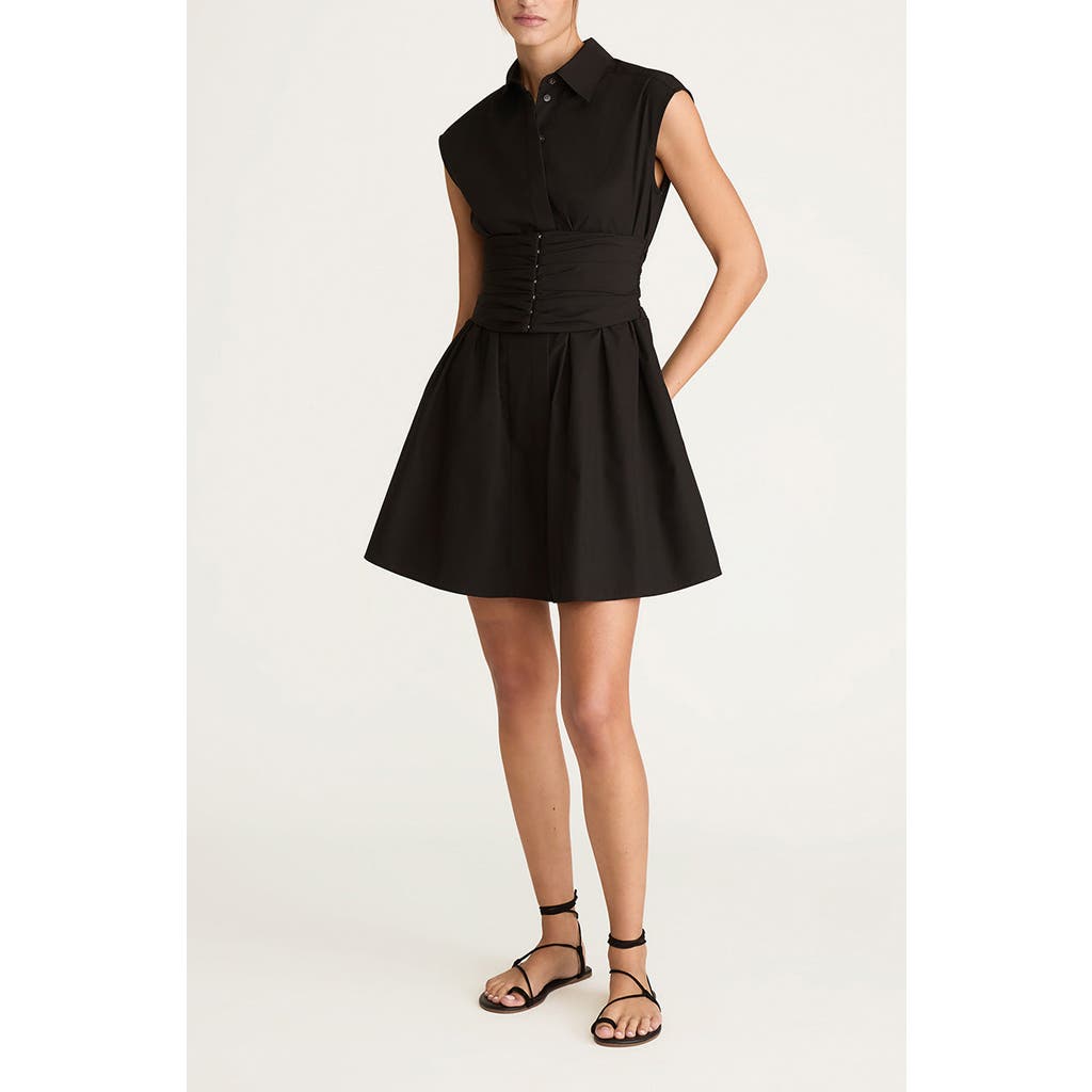 REBECCA TAYLOR REBECCA TAYLOR CORSETED MINI DRESS