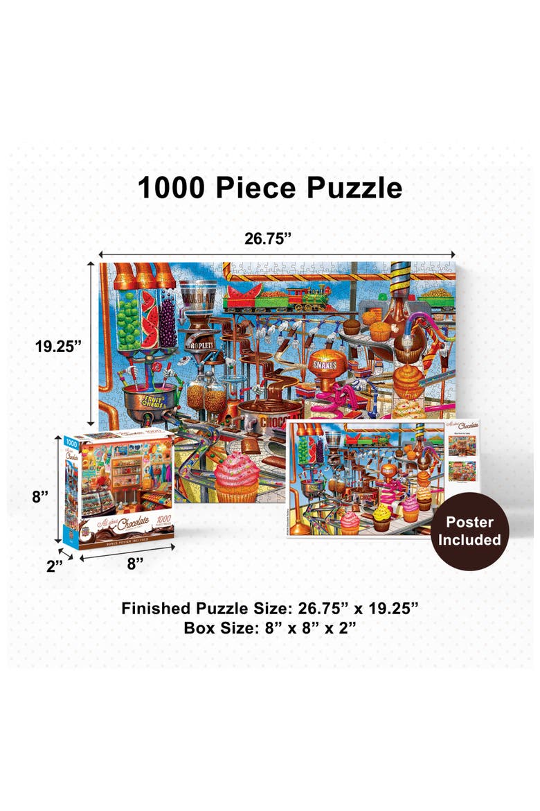 Chocolate Stand 1000 Piece Jigsaw Puzzle, Alternate, color, Multicolor