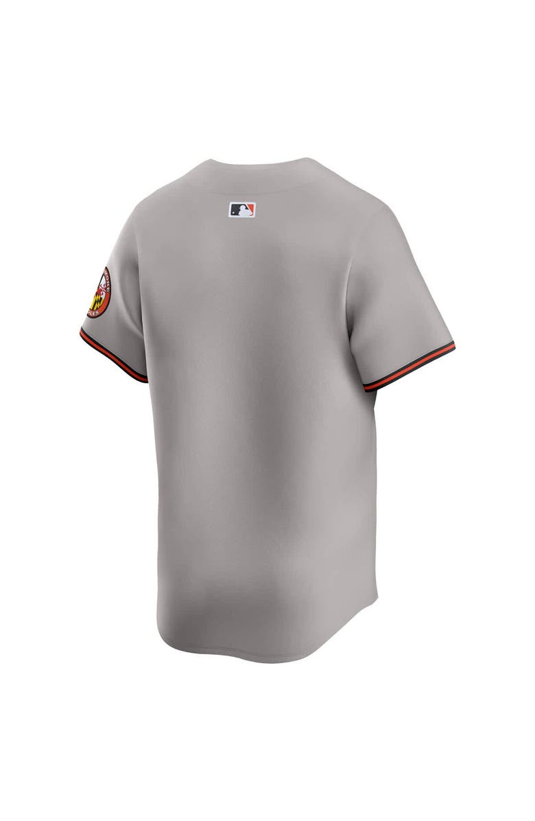 Nike Men's Nike Gray Baltimore Orioles Road Limited Jersey, Alternate, color, Gray
