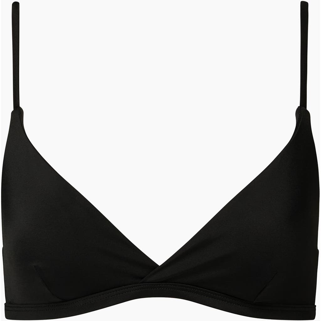 Onia Malin Bikini Top In Black