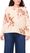 Vince Camuto Electric Bouquet Sweater