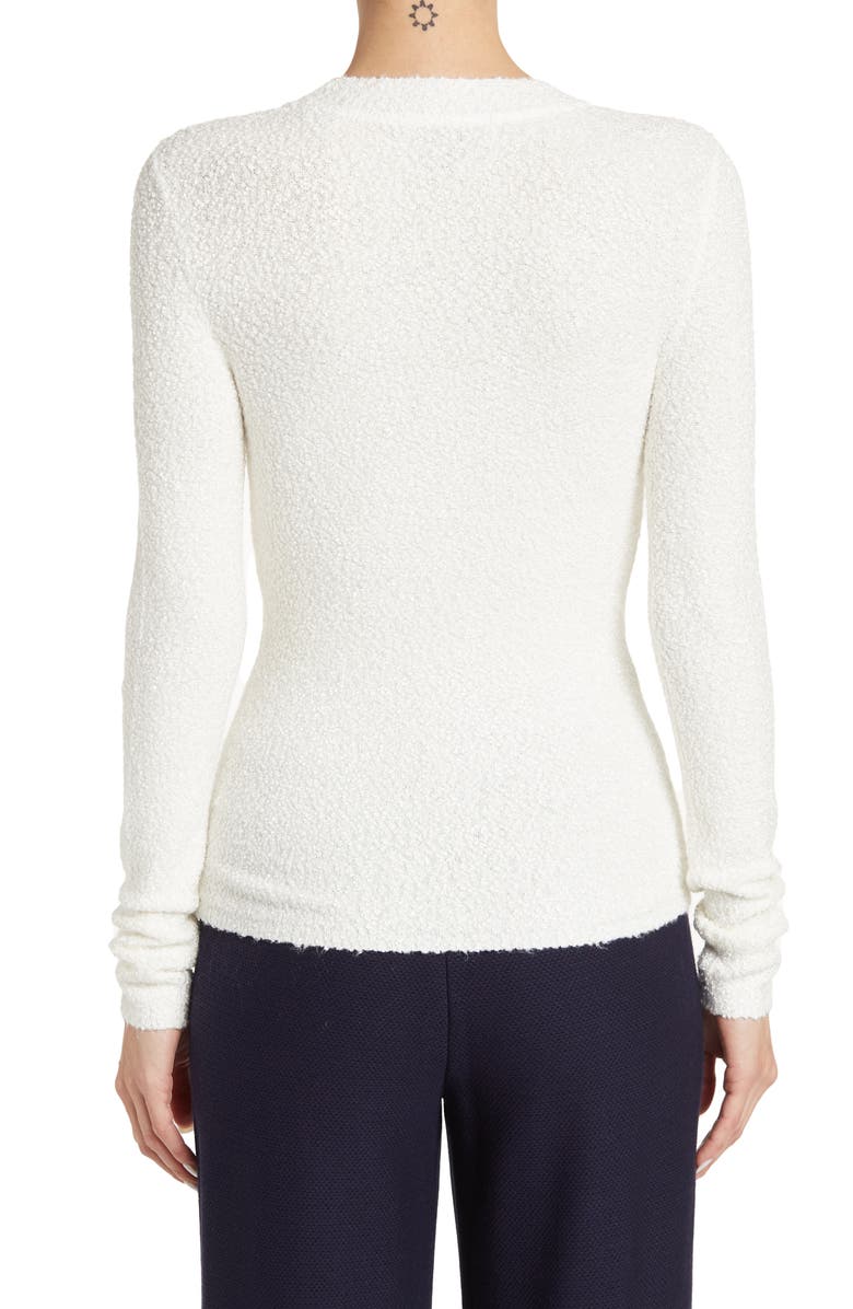 St. John Collection Boucle Crewneck Pullover Sweater, Alternate, color,