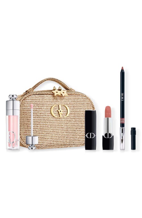 Dior 4-pc. Couture Lip Essentials Limited Edition Makeup Set In Transparent