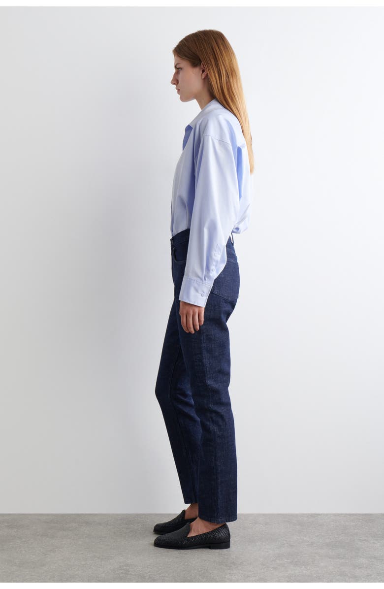 COS Flute Slim-Leg Jeans, Alternate, color, Dark Blue